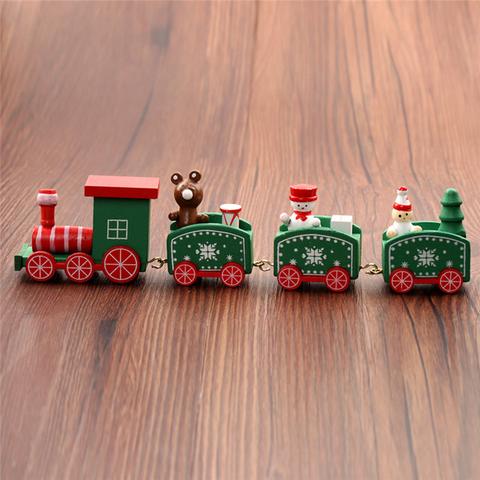 Mini Wood Train Toys