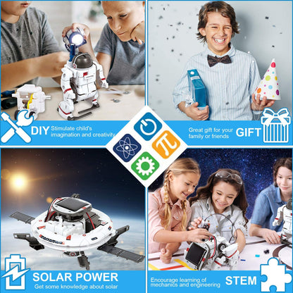 Solar Robot Toys Educational Scientific Fantasy Toy for Children