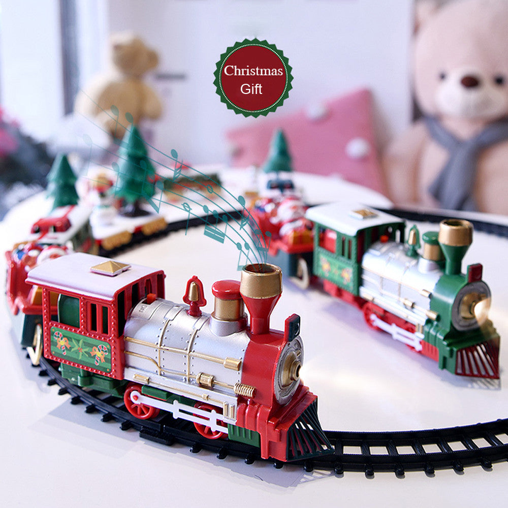 Toy Train Set with Lights and Sounds Train Set  Railway Tracks