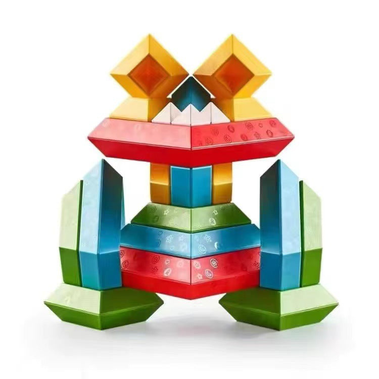 New Variety Building Block Tower Children's Wisdom Assembled Educational Toys