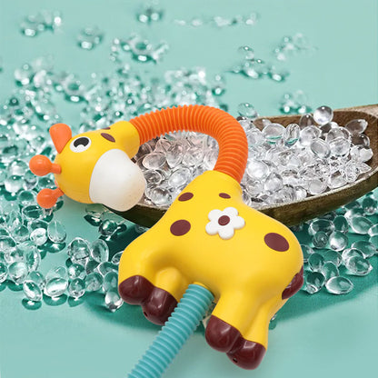 Children Bath Toy Electric Cartoon Giraffe Shower Baby Spray Bathtub Toys