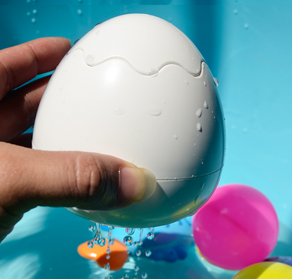 Bath Toy Raining Cloud Duck Egg Children's Bathroom Shower Baby Water Toys