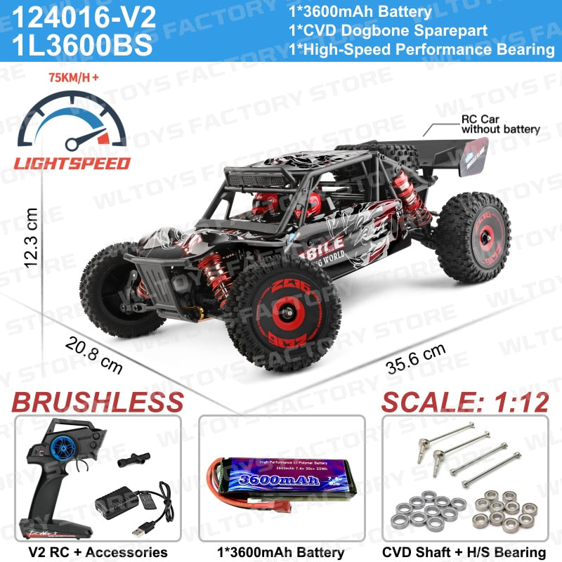 Brushless 4WD Electric High Speed Off-Road