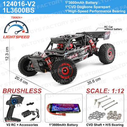 Brushless 4WD Electric High Speed Off-Road