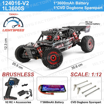 Brushless 4WD Electric High Speed Off-Road