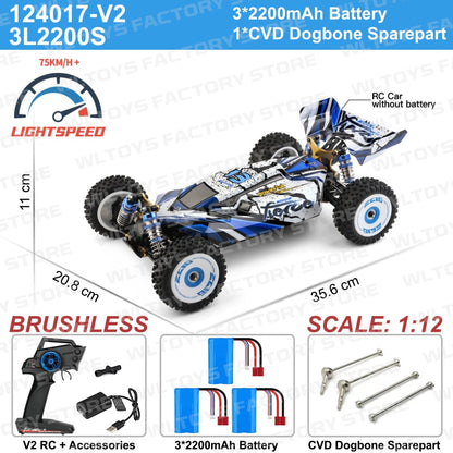 Brushless 4WD Electric High Speed Off-Road