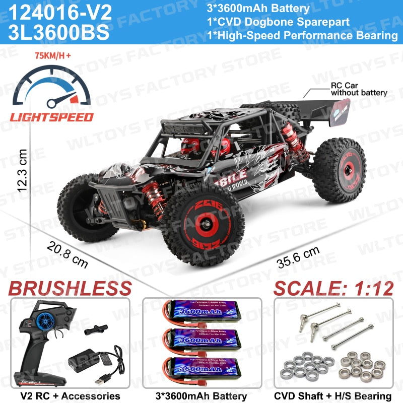 Brushless 4WD Electric High Speed Off-Road