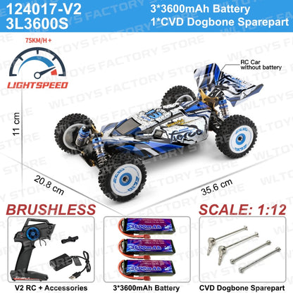 Brushless 4WD Electric High Speed Off-Road