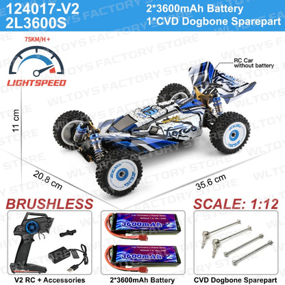 Brushless 4WD Electric High Speed Off-Road