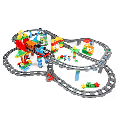 Rail Transport Big Size Building Blocks Creative