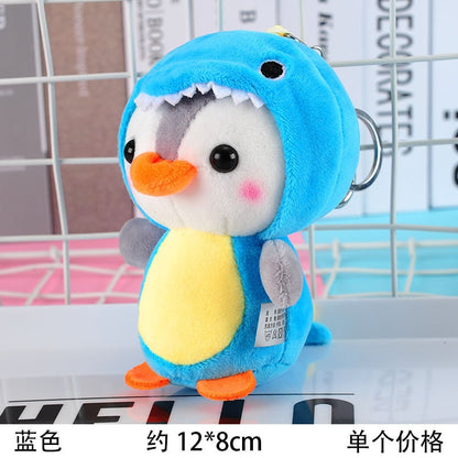 Penguin Stuffed Plush Animal Pendant Keychain Doll