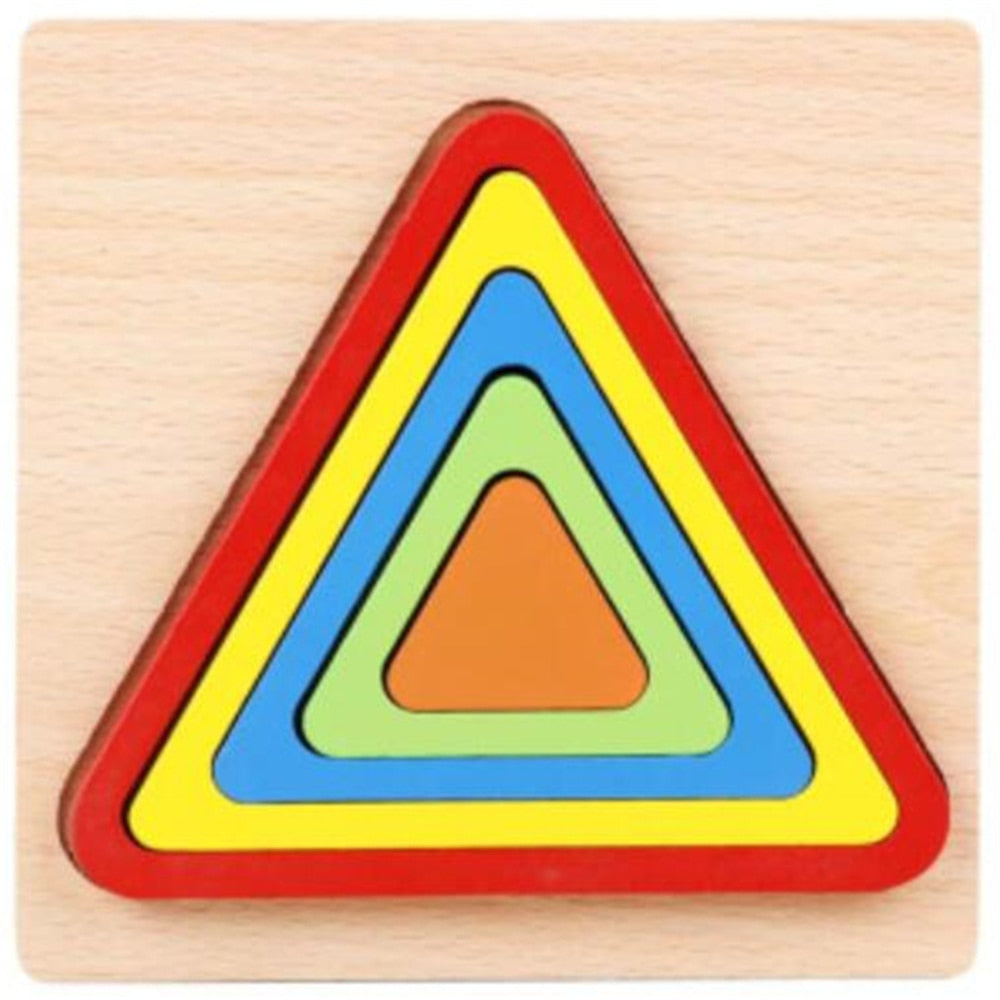 Montessori Toy Tangram Jigsaw Animal Educational