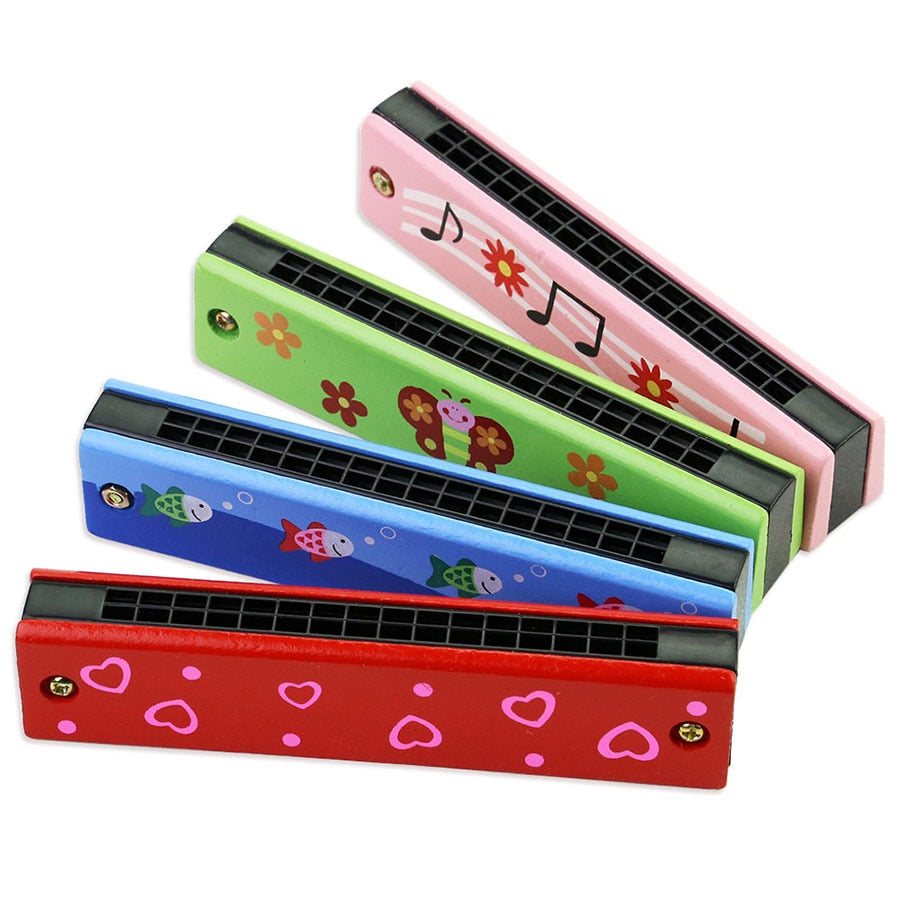 Hot Wooden Painted Toy Musical Instrument Play