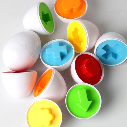 Montessori Smart Eggs 3D Puzzle Toys For Children
