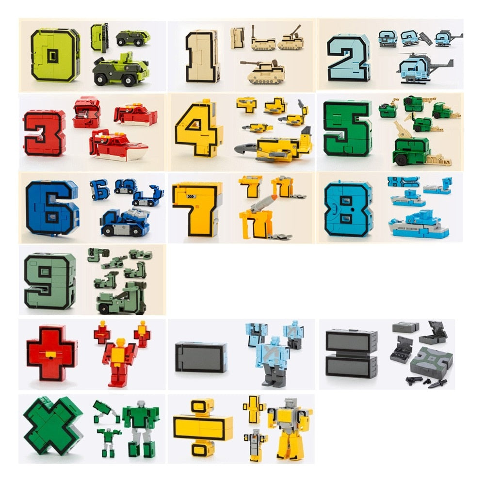 Educational Assemble Building Blocks Action