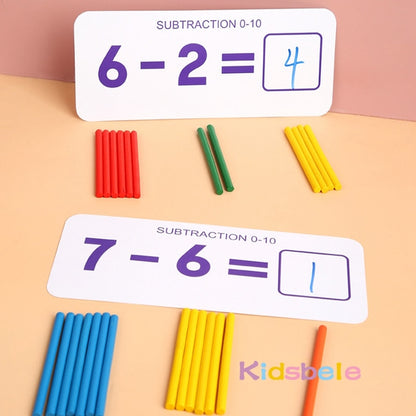 Montessori Math Toys For Children Kids