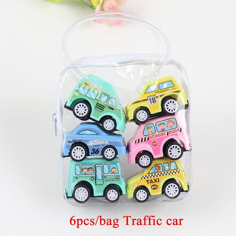 Mini Pull Back Cars Toy Plastic Car Model