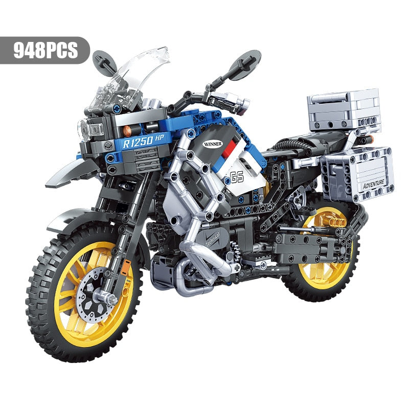 ERBO Motorcycle car Model Building Blocks