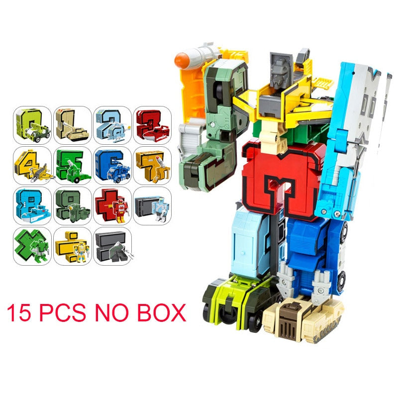 Educational Assemble Building Blocks Action