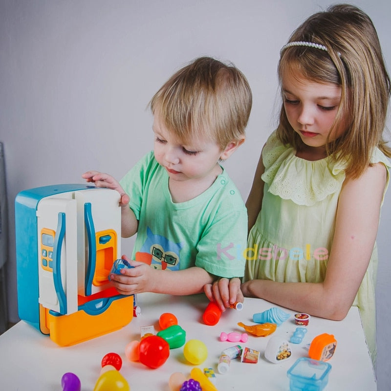 Kids Toy Fridge Refrigerator Accessories