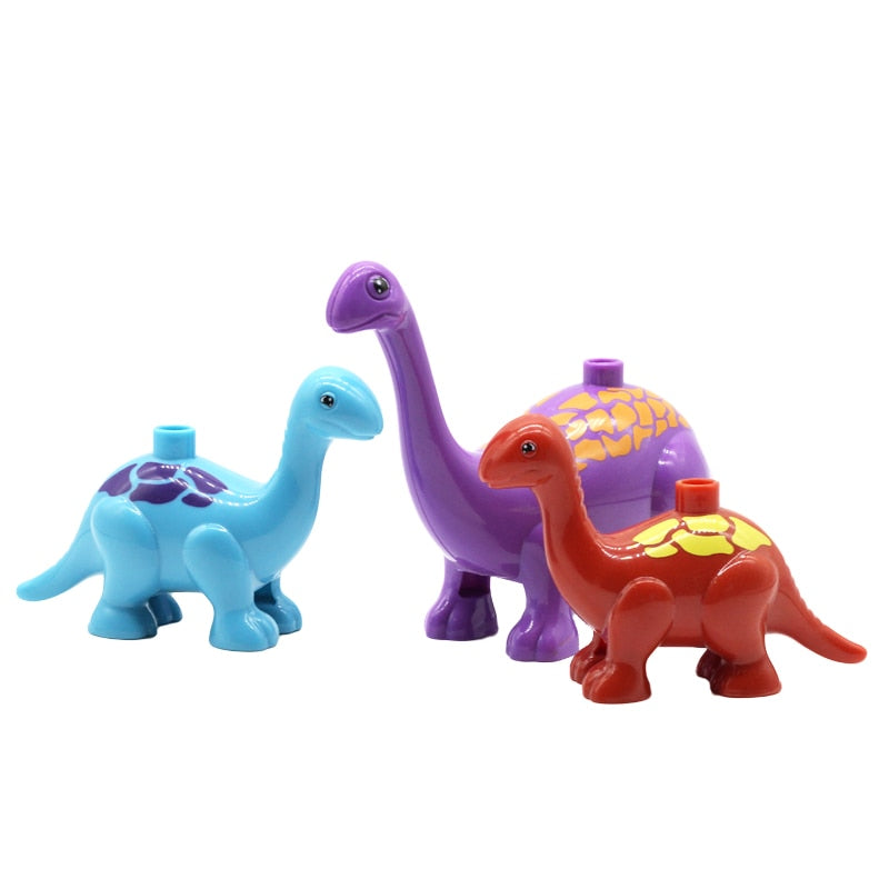 Zoo Animals Series Set Big Size Building Blocks Assemble