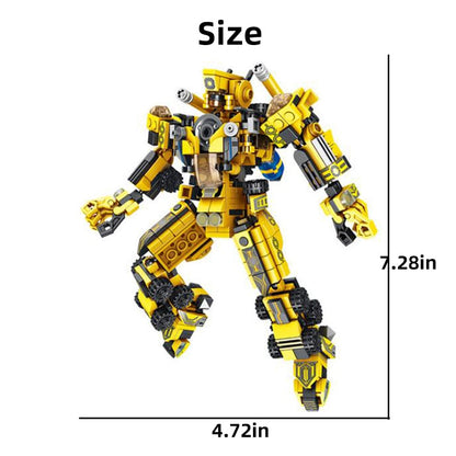 Mechanical Transformation Robot Building