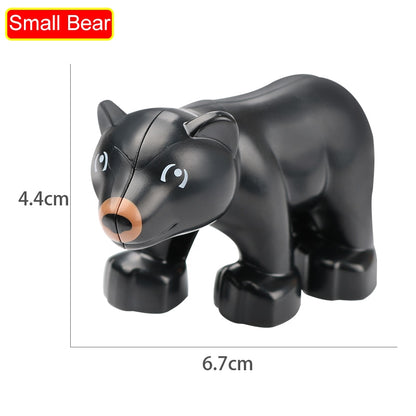 75 Styles Big Size Building Blocks Animal Accessories