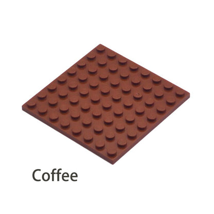 Building Blocks Thin Figures Bricks 8x8 Dots