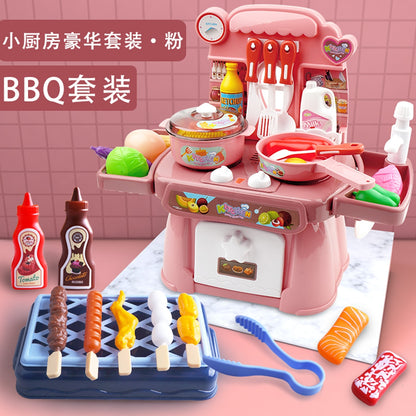 Kitchen Toys Imitated Chef Light Music Pretend