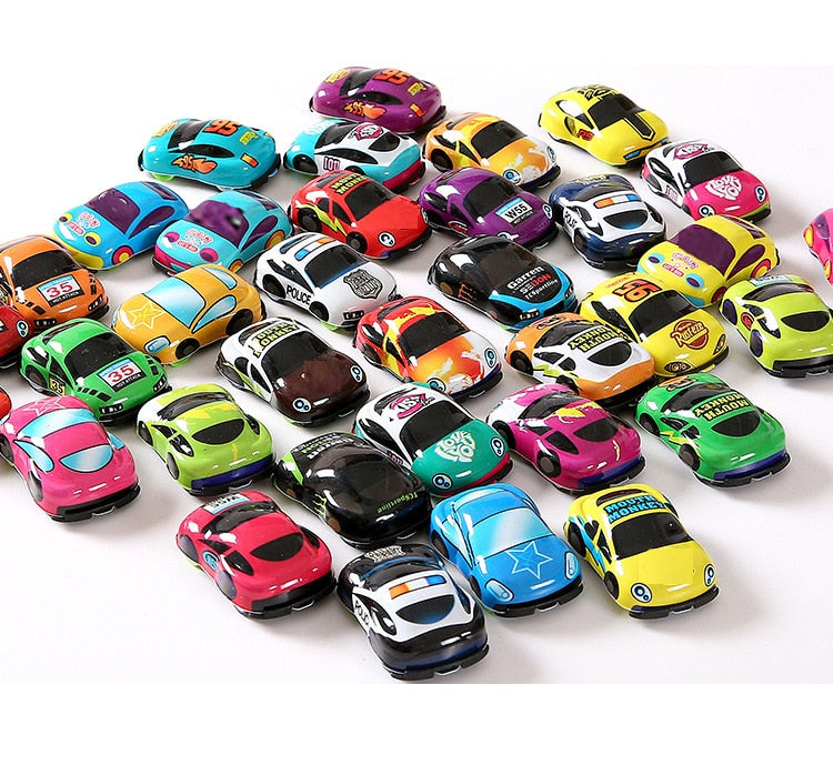 Mini Pull Back Cars Toy Plastic Car Model