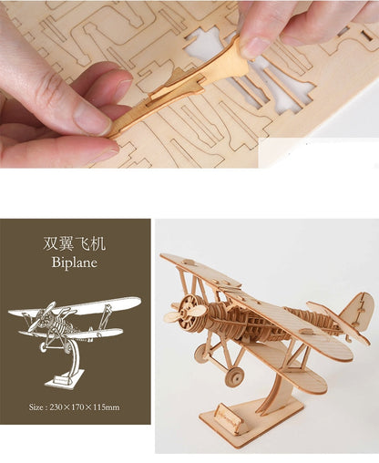 Laser Cutting 3D Wooden Puzzle Sailing Ship