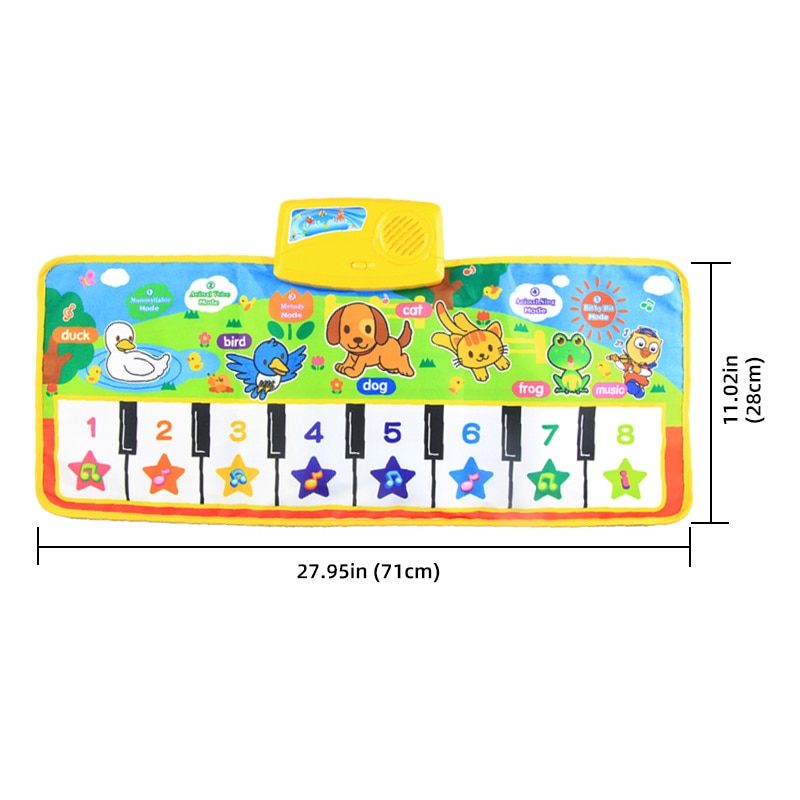 Big Size Baby Musical Play Mat With Animal