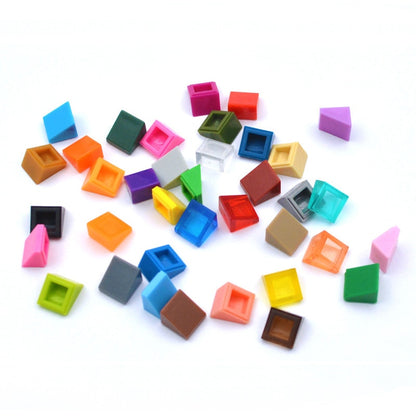 100pcs DIY Building Blocks Figure Smooth