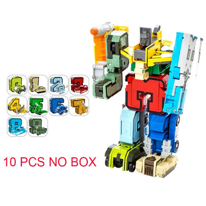 Educational Assemble Building Blocks Action