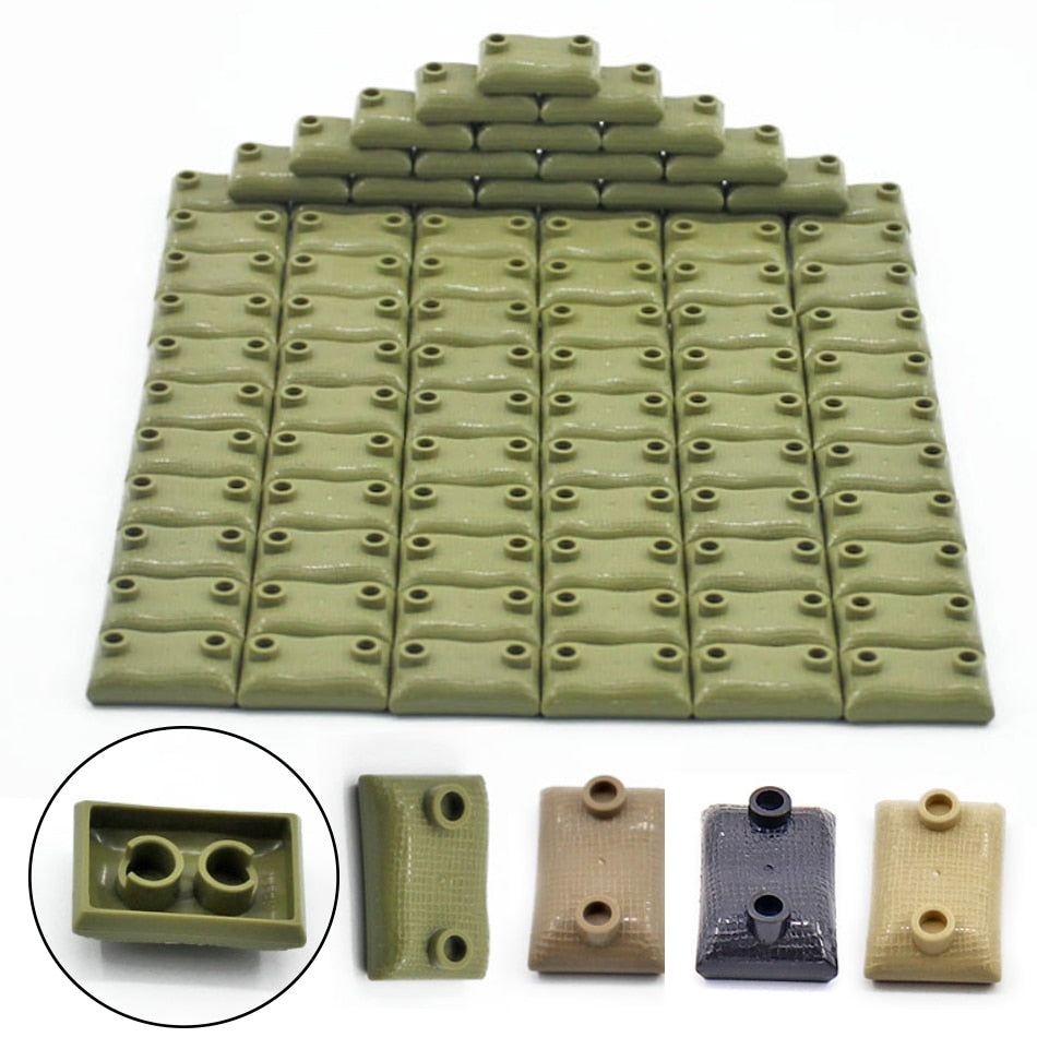 Military Sandbag DIY Army Scene Parts