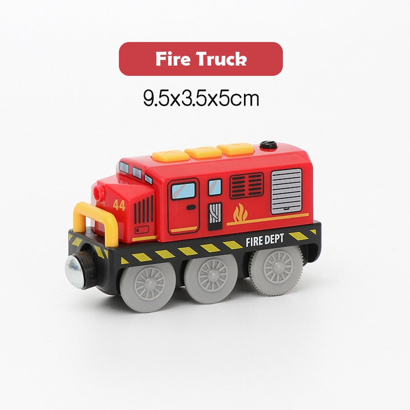 Kids RC Electric Train Set Locomotive Magnetic Train