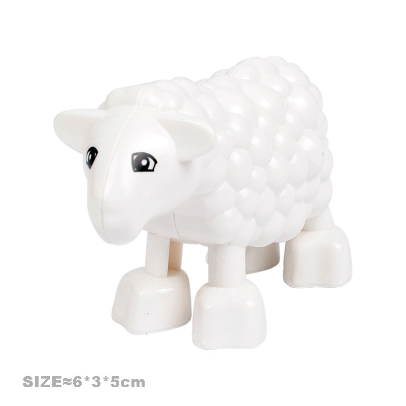 Farm Animals Zoo Compatible Children Toys