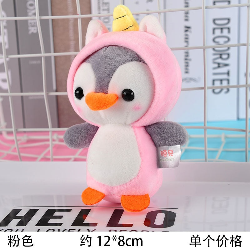 Penguin Stuffed Plush Animal Pendant Keychain Doll