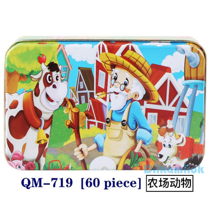 Puzzle Kids Toy Cartoon Animal