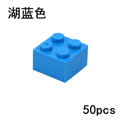 DIY Thick Figures Bricks 2x2 Dots Building Blocks