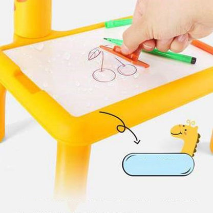 Kids Mini Led Drawing Projector Art