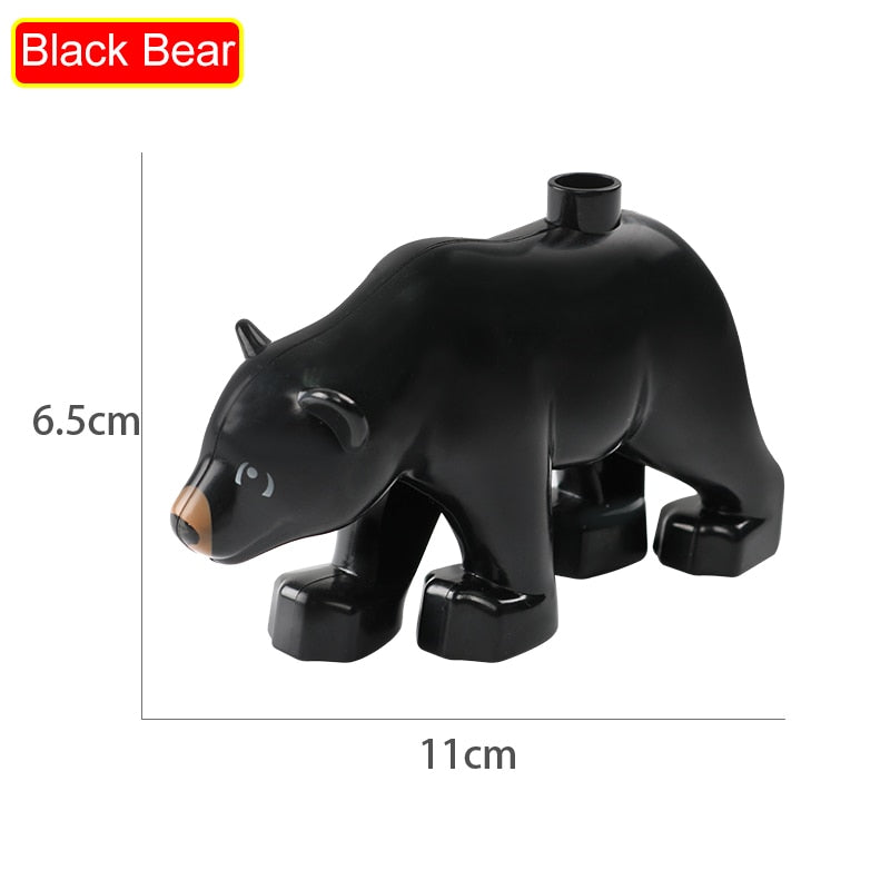 75 Styles Big Size Building Blocks Animal Accessories