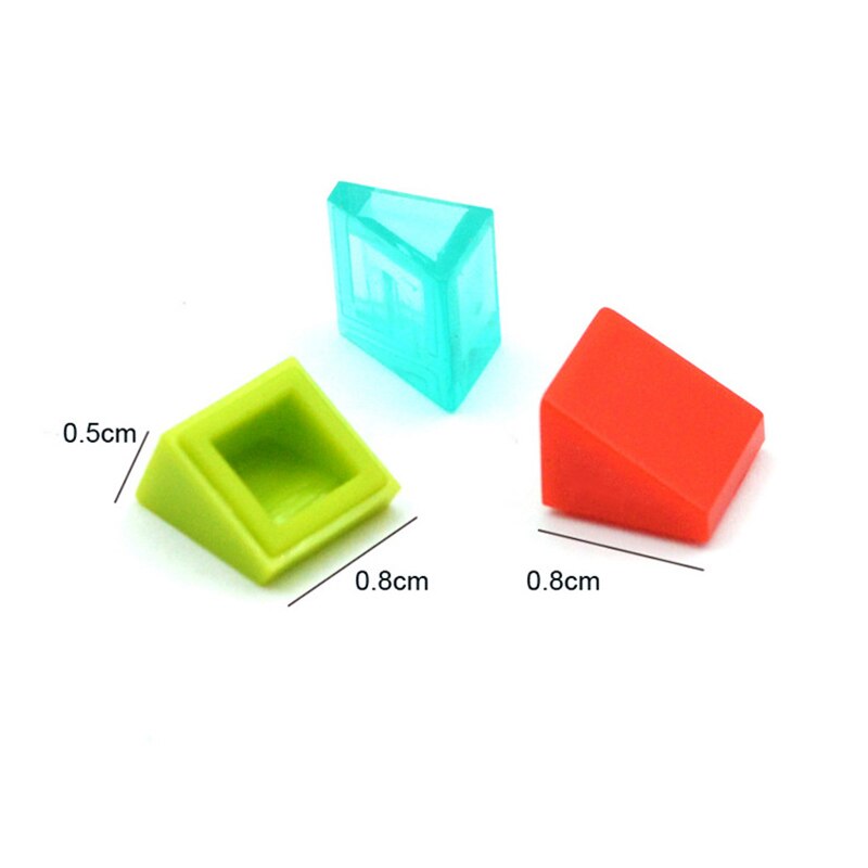 100pcs DIY Building Blocks Figure Smooth