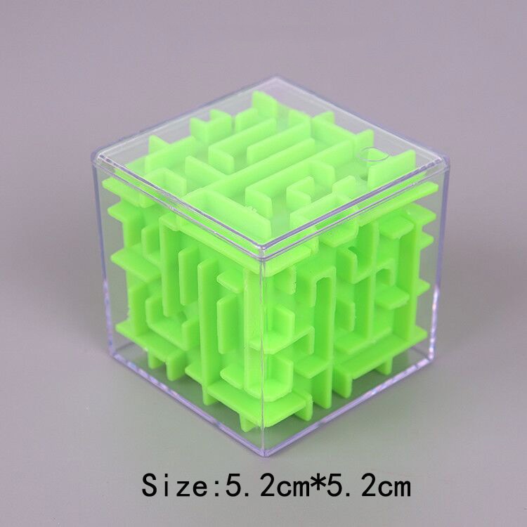 3D Maze Magic Cubes Six-sided Puzzle Cubes Rolling