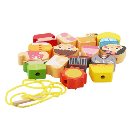 Montessori Games Baby Wooden Toys Child Puzzle