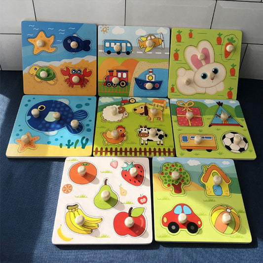 Animal Wooden Sorters Puzzle For Kids