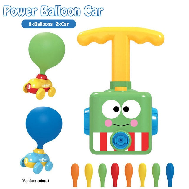 Two-in-one New Power Balloon Car Toy