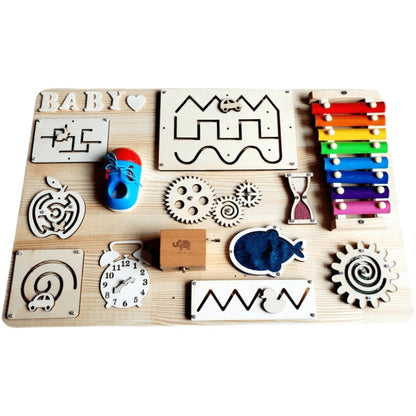 Montessori Sensory Activity Board Accessories