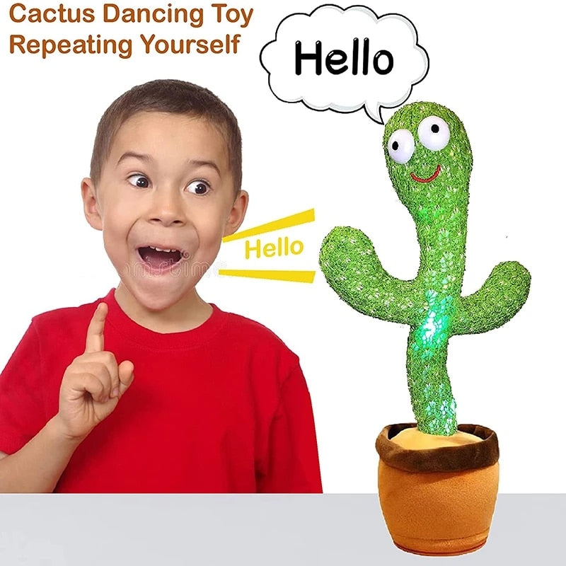 Dancing Cactus 120 Song Speaker Stuffed Toys