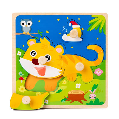 Animal Wooden Sorters Puzzle For Kids